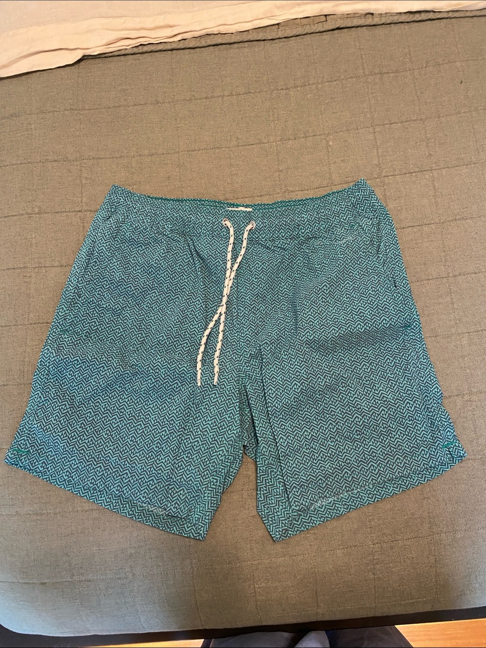 J. Crew Men’s Small Swim Trunks Green